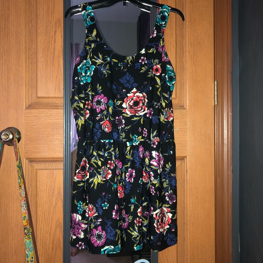 Floral Print Romper